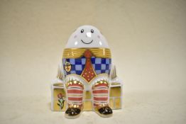A Royal Crown Derby Treasures of Childhood Humpty Dumpty figurine.