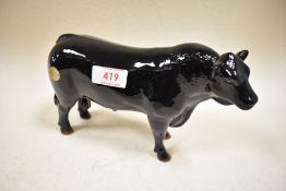A John Beswick study, Aberdeen Angus Bull, boxed JBF86