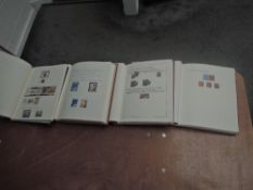 Four albums of Ireland Stamps, mint & used, Queen Victoria Penny Reds with Irish Cancellations,