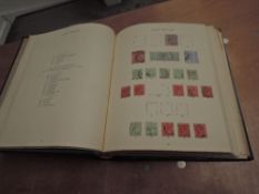 A GB Windsor Stamp Album with extra Stock Cards, Queen Victoria to 1970's, mint & used, Queen