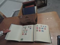 A collection of Commonwealth and World Stamps Stamps in four albums and loose, Queen Victoria