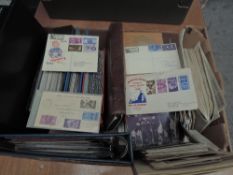 A collection of GB and World First Day Covers in albums and loose including 1948 Olympic Games, 1948