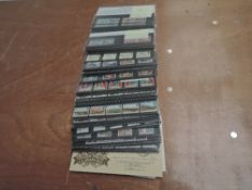 A collection of GB Royal Mint Stamps, 1980's and 1990's