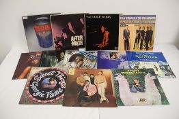 A mixed bag of twelve vinyl albums - viewing recommended