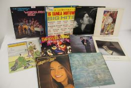 A lot of ten various vinyl albums - a mixed bag on offer here