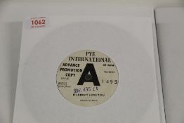 A UK Chuck Jackson Pye Demo - in VG - soul interest - two great tunes here