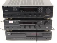 A lot of Denon seperates - 2 receivers and a compact disc player