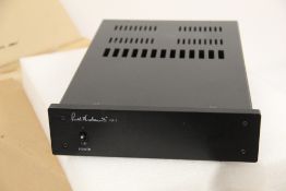 A Russ Andrews Amplifier - boxed and as new - high end piece of kit and sought after