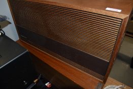 A pair of vintage Tandberg speakers