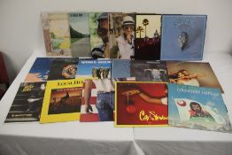 A lot of sixteen album with titles by Elton John and more