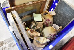 A selection of ceramics and cutlery