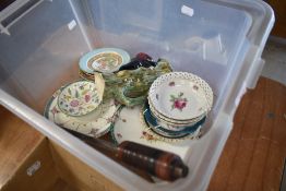 A selection of glass wares