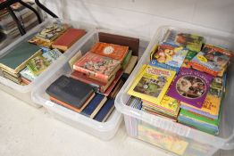 Three boxes of childrens story books including Ladybird
