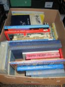 Library volumes and text books of adventure and exploration interest