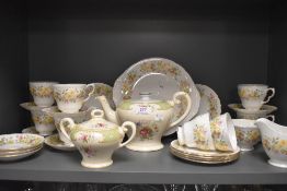 Two 20th century tea services including Myott and Colclough