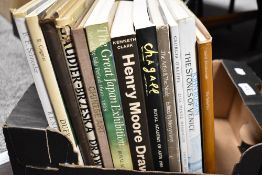 A selection of world interest art books including African Art, Chinese and David Hockney