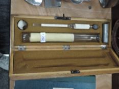 Einheitsdichtigkeitsmesser scientific hydrometer in fitted case with instruction