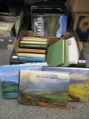 A selection of Alfred Wainwright Lakeland fell guides and Wainwright interest