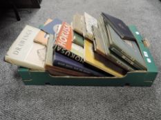A selection of art interest books including Frank Brangwyn and Hokusai