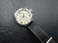 A gent's Invicta Cordba chronograph wrist watch no:3449 having baton and Arabic numeral dial with