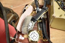 Seven ladies and gents wristwatches including Geneva, Ravel, Citizen, Citron and Next