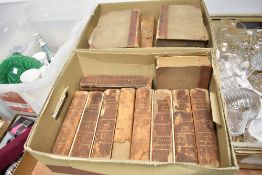 Two boxes of Parliamentary History volumes