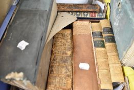 A selection of antique books