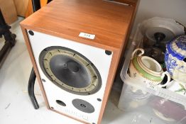 A pair of Mission 700 speakers