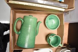 A part tea set by CH Brannon