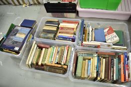 Four boxes of mixed interest history and religious books