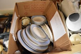 A selection of ceramics and glass wares