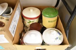 A selection of food storage containers