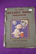 An early 20th century portfolio of Studdy Dogs from the Sketch cartoon Bonzo Dog, with a Lawson Wood