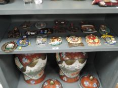 A selection of modern tourist souvenir plaques of German interest