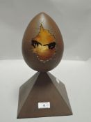 A limited edition resin sculpture, By Italian born 1966- Lorenzo Quin titled 'Creation' depicting