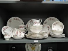 A 20th century Royal Albert Lavender rose pattern dinner and tea service