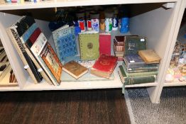 A mixed selection of books including Aesops Fables, Rembrandt and Colour prints of Japan