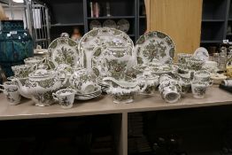 A large 20th century Ridgway Windsor pattern dinner and tea service in good condition