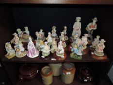 A selection of modern Leonardo figures from the Little Miss collection.