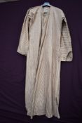 An early 20th Century Shepherds style smock or coat, worn at Covent Garden, No further history