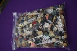 Over one Kg of vintage and antique buttons, mixed styles, sizes and colours.