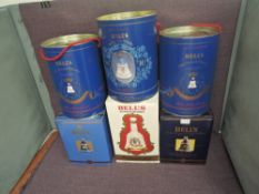 Six Bells Wade Decanters, 1988 Prince of Wales 50th Birthday 8 year old 70cl, 2001 75th Birthday