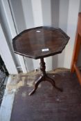 A reproduction wine table