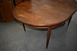 A vintage teak , G plan or similar. oval dining table