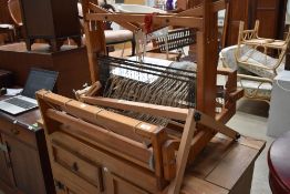 An Ashford weaving loom