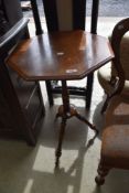 A Victorian mahogany gypsy style table