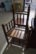 A 19th Century turners armchair