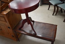 Two reproduction occasional/coffee tables