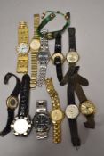 A selection of vintage and modern watches, including AVIA and Ben Sherman.