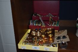 A selection of costume jewellery including earrings and bangles etc.